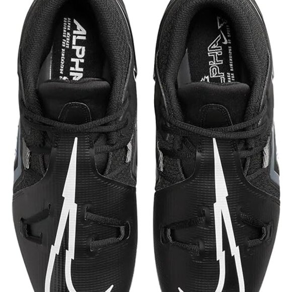 Nike Mens Nike Alpha Menace Pro 3 Black Football Shoes CT6649-010 Size 12 - Picture 4 of 8